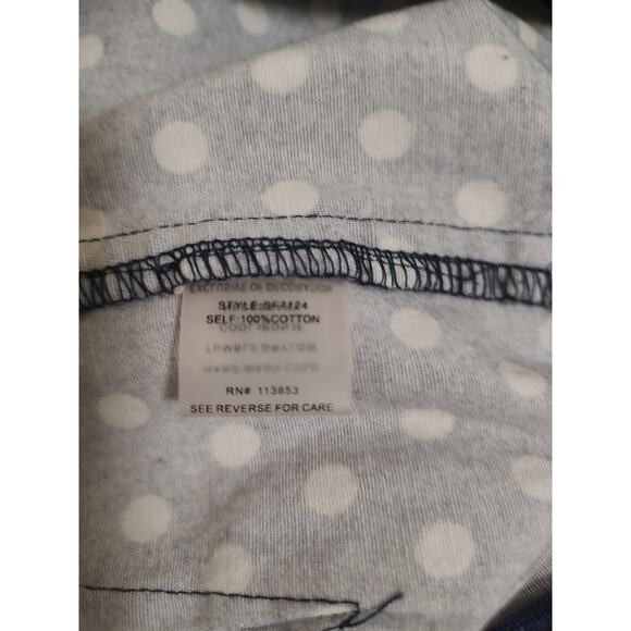 Stitch Fix Pixley Navy June Polka Dot Straight Pencil Skirt Size XL - Picture 6 of 6